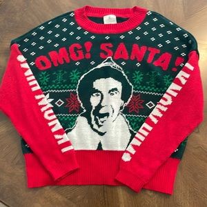 “Ugly” Christmas Sweater- Elf - size M (women’s) worn once.